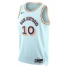 Dres San Antonio Spurs Jeremy Sochan Nike 2024-25 City Edition Plava Swingman